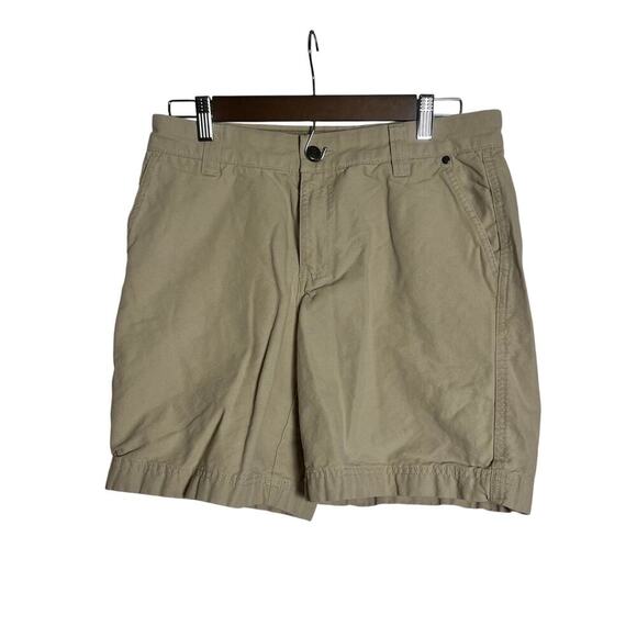 Pants - Columbia-Women's Chino Shorts-Tan Size 30W